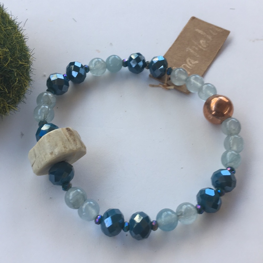 Beaded Antler Bracelet